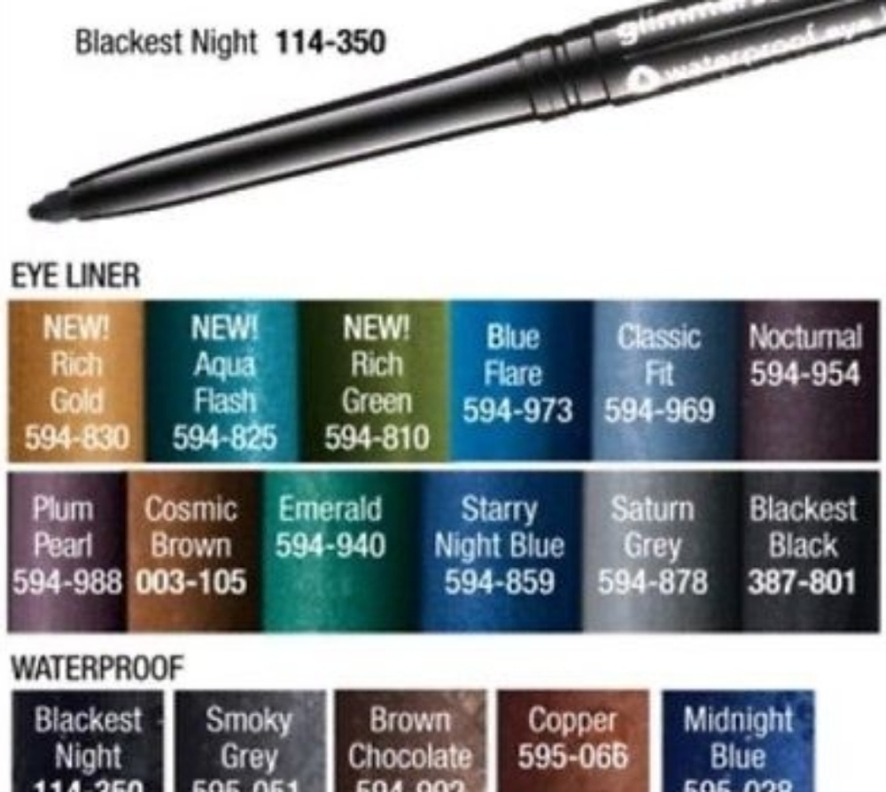 New Avon Glimmersticks Eyeliner in Cosmic Brown